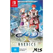 Nintendo Switch Ys X Nordics Fantasy/Violence Video Game Deluxe Edition