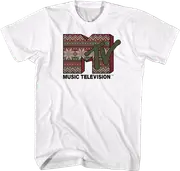 Ugly Christmas Sweater Logo MTV Shirt