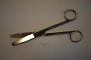 SET OF 100 13-105 OPERATING SCISSORS 7" BLUNT/BLUNT STRAIGHT
