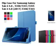 Flip Leather cover case for Samsung Galaxy Tab A 8.0 2017 T380 T385 /T350 T355