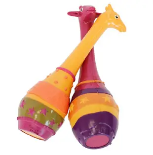 美國【B.Toys】公司貨 非洲童樂團-長頸鹿沙球