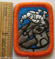 Girl Scout Senior 1987-96 SPACE EXPLORATION Interest Project Patch Badge IP IPP