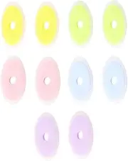 Pack of 10 Erasers for Pencils and Signature Pens, Faber-Castell Erasers, Colourful Faber-Castell Erasers, Very Light and Easy to Carry