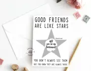 Will You Be My Bridesmaid MOH Wedding Card Silver Scratch off Star