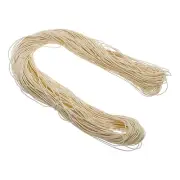 1mm 109 Yard Waxed Polyester Cord Camel for Jewelry Making