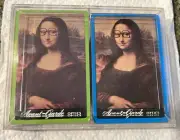 Mona Lisa Playing Cards Advertising