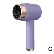 Zhixin Wireless Hair Dryer Charging Portable USB Rechargeable Hairdryer purple