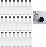 5oz woozy bottle with black fine rib cap and orifice reducer, pack of 24
