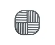 Silicone Trivet Mats Wide Application Non-Slip Food Grade Hot Dish Pads Table Drying Mat for Kitchen-Dark Blue A