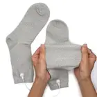 RF Shielded Silver Fiber Conductive Socks EMF Anti Electromagnetic Radiation AUS
