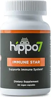 Immune Star by . 7-in-1 Immune System Support. Vitamin D, Zinc, Echinacea, Elderberry, Vitamin C, Turmeric & Selenium. (1 Bottle, 60 Capsules)