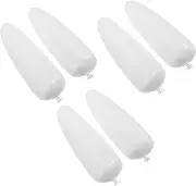 GREENADSCAPE 3 Pairs Inflatable Boot Brace Boot Support Boots Shaper Supports Inflatable Boot Shaper Boot Shaping Support Boots Support Boot Shaper Inserts Boot Keeper Boot Supplies White Pvc