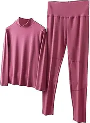 [Generic] Thermals for Men Cold Weather Tops Long Sleeve Thermal Shirts for Women Crew Neck Fleece Lined Thermal Tank Tops Vest Winter Tops Thermal Underwear Slim Womens Thermal Tops Long Sleeve with Buttons