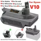 Battery Adapter For Makita Ryobi Milwaukee Bosch Einhell 18V to Dyson V10 SV12