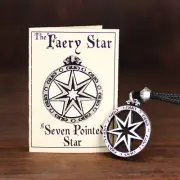 The Faery Star Pendant Fairy Necklace Pagan Jewelry Talisman Elven Wiccan