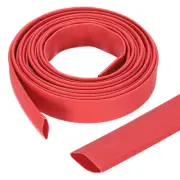 1/2 Inch 10ft Wire Heat Shrink Tubing 3:1 Heat Shrink Wrap Red