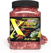 Xtreme Aquatic Food Krill Flakes Tropical Fish Food 99 Grams (3.5oz)