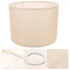 Linen Lampshade Lampshade-shaped Light Small Shades for Nightstand
