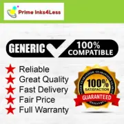 12x Generic TN-240BK TN-240C TN-240M TN-240Y Toners For BROTHER HL3040CN MFC9120
