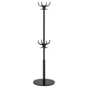 HEMNES Hat and coat stand, black