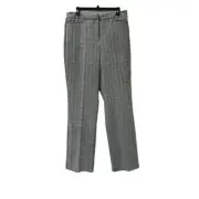 Versona Gray Black Checkered Bootcut Dress Pants Size 14 NEW
