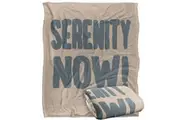 Seinfeld Serenity Now! Blanket (Multicoloured) (One Size)