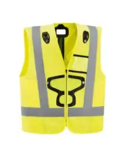 Petzl Newton Hi-Viz Jacket for Harnesses, Yellow