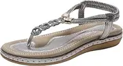 [generic] Women's Bohemian Roman Thong Sandals Flat Shoes FMFG014.02.1
