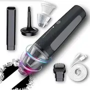 AnnuoYi Handheld Vacuum，Car Vacuum with Powerful Suction, 13kPA Portable Dust Collector for Car/Office/Home.Black.