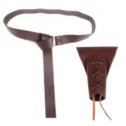 Vintage Style Leather Sword Scabbard Holder Perfect for Stage Performances
