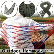 Garden Thickened Nylon Rope Hammock Portable Simple Mesh Hammock Outdoor