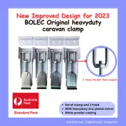 Improved design 4x BOLEC White Roof Clamp Pop Top Caravan Toggle Jayco J clip