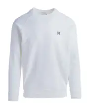 Maison Kitsuné Fox Head Patch Sweatshirt XS White