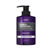 KUNDAL - Honey & Macadamia Protein Hair Treatment - 500ml - English Rose