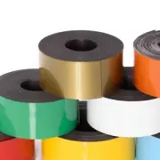 Dry Erase Magnetic Strip Roll GOLD 1" x 100' Write on Wipe off Magnet Magnets