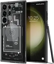 [Spigen] Ultra Hybrid Case Designed for Samsung Galaxy S23 Ultra (2023) Air Cushion Bumper Hard Cover - Zero One