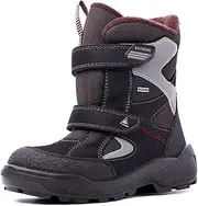 [Nordan] Boy's Waterproof Winter Boots Textile Leather Winter Shoes with Membrane and Knitted Fur Item 3910