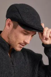Possum Merino Wool Silk Cheesecutter Hat - Made in New Zealand