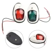 Bright and Reliable Red & Green LED Navigation Lights for Marine Vessels