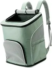 FUTUREORYY Large Capacity Pet Backpack Expandable Cat Satchel Carriers for Outdoor Use