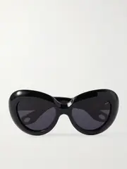 [Jacques Marie Mage] Jacques Marie Mage - Monarch Butterfly-frame Acetate Sunglasses - Black - One size One size Black