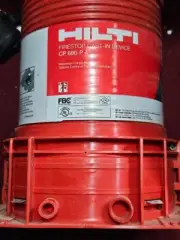 (12) HILTI CP 680-P 4" Cast-In Firestop Devices 8" Tall - Case of 12 - FREE SHIP