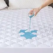 Flippeddream Cotton Mattress Protector Split King Size (39" x 80" 2 pcs): 100% Waterproof, Cooling Experience Unrivaled Comfort Perfect for Every Family