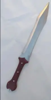 ROMAN GLADIUS BEST CUSTOM HANDMADE CARBON STEEL FULL TANG BLADE, SWORD/SHEATH