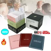 150pcs Life Story Interview Kit Cards Tales Life Interview Kit for Family Game