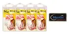 Mustad Big Red 6/0 Suicide Snapper Bait Hook 4 packs 92554NPNR + 1 Mustad patch