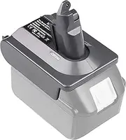 V6 Adapter for Makita 18V Lithium-ion Battery Converter for All Dyson V6 Absolute, Motorhead, Animal, DC58 & DC59 and More Vacuum Cleaners, Accessory for Dyson Battery Adapter