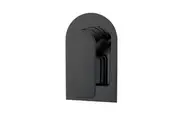 Norico Persano Bathroom Matte Black Solid Brass Shower/Bath Wall Mixer Wall Mounted