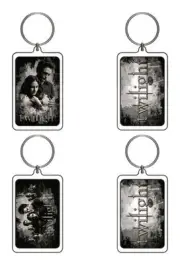 Twilight - Lucite Keychain E&F Ed & Bella Cast BTS - NECA