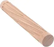 DOITOOL Textured Wooden Rolling Pin for Clay Craft Durable Pottery Tool for DIY Projects Natural Material for Pottery Clay Sculpture and Embellishments